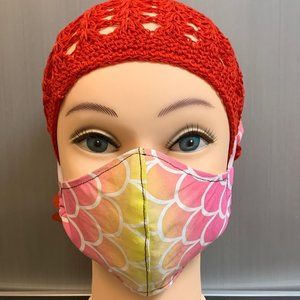 Handmade Face Mask Kids Size. 6-12Y Pattern-MK6